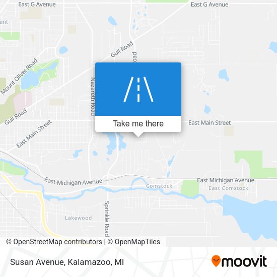Mapa de Susan Avenue