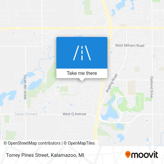 Torrey Pines Street map