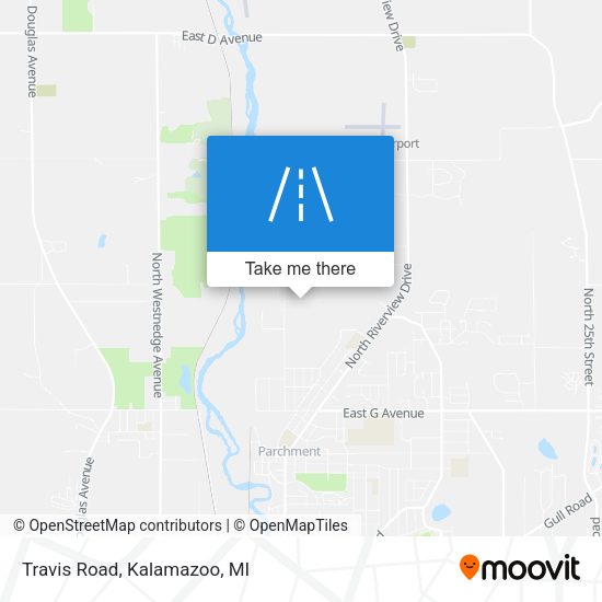 Mapa de Travis Road
