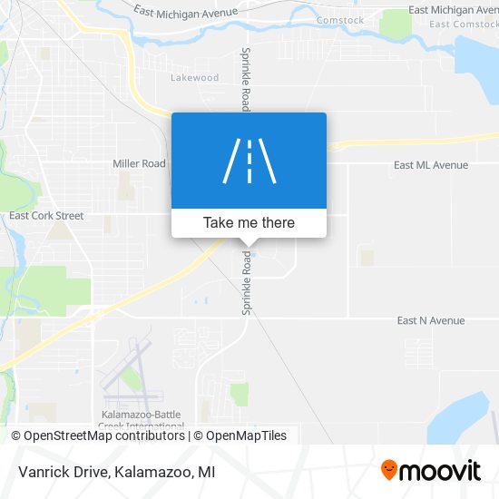 Vanrick Drive map