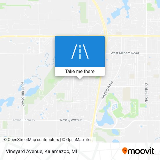 Mapa de Vineyard Avenue