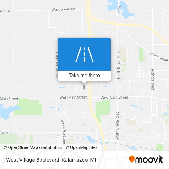 West Village Boulevard map