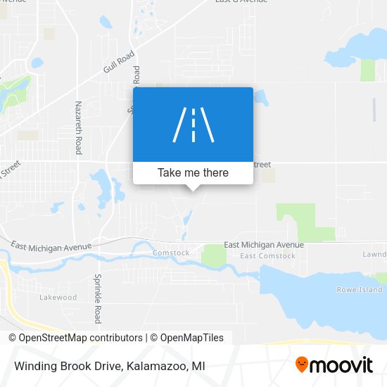 Mapa de Winding Brook Drive