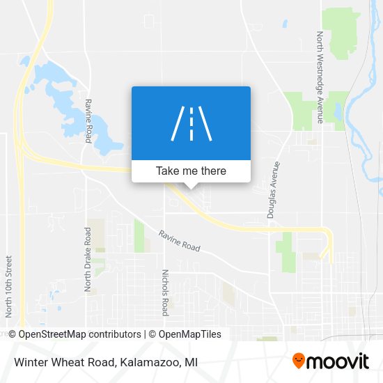 Mapa de Winter Wheat Road