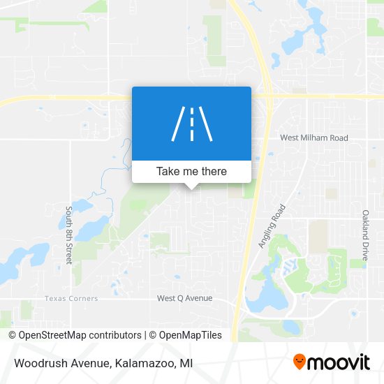 Mapa de Woodrush Avenue