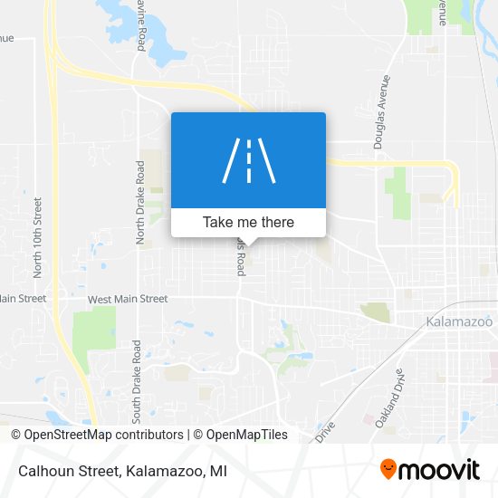 Mapa de Calhoun Street