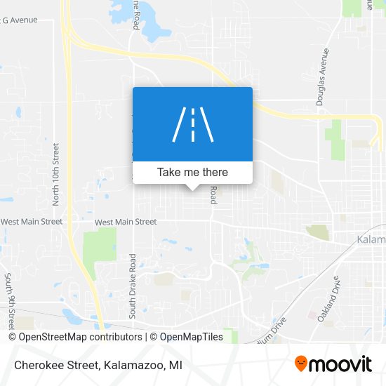 Mapa de Cherokee Street