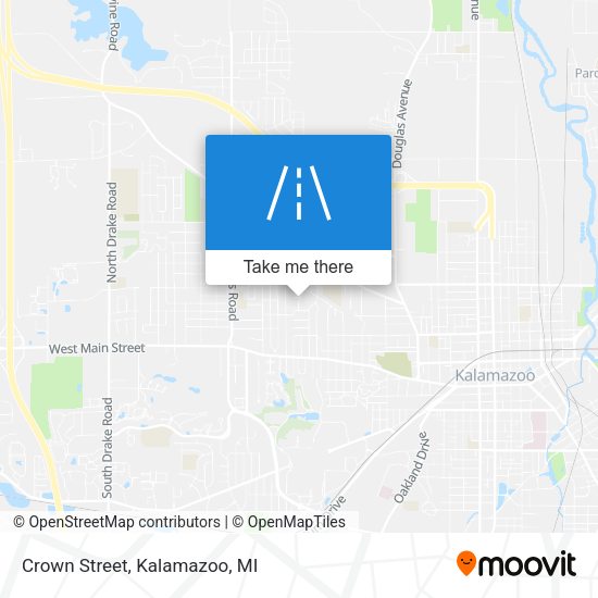 Mapa de Crown Street