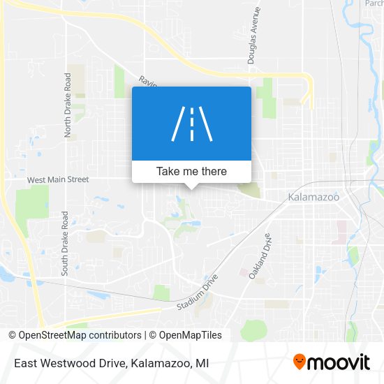 Mapa de East Westwood Drive