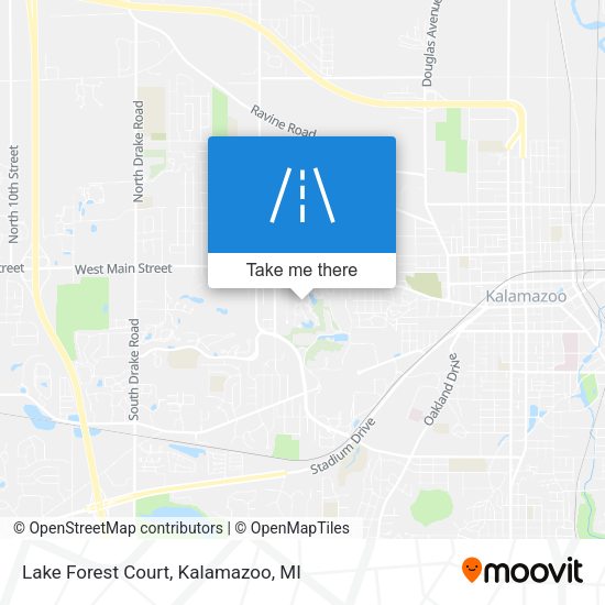 Mapa de Lake Forest Court