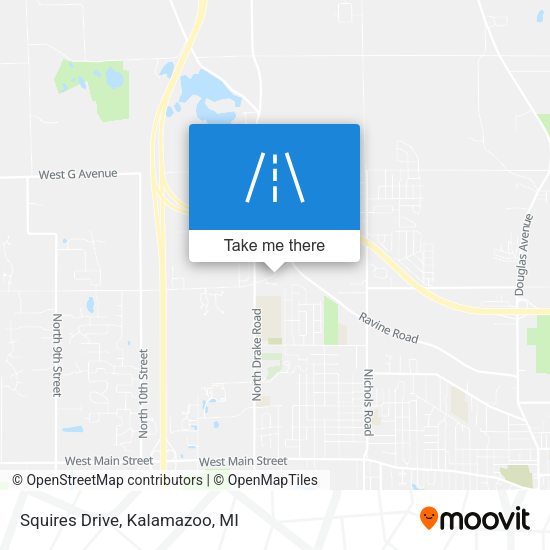 Mapa de Squires Drive