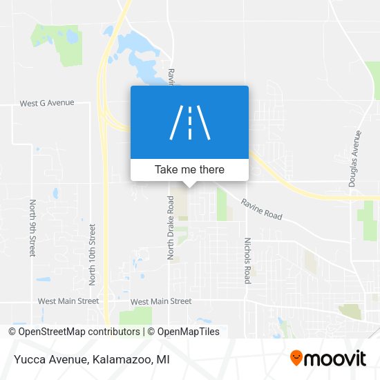 Mapa de Yucca Avenue