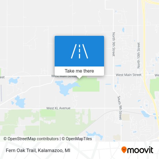 Mapa de Fern Oak Trail