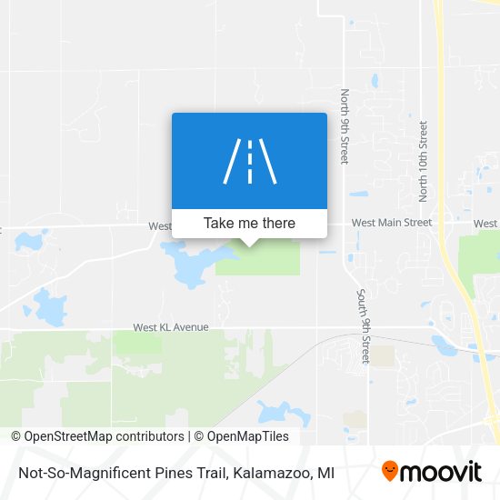 Mapa de Not-So-Magnificent Pines Trail