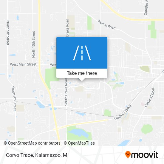 Mapa de Corvo Trace