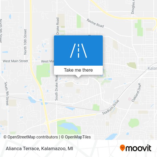 Alianca Terrace map
