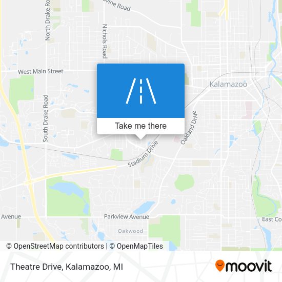 Theatre Drive map