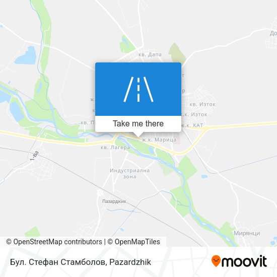 Бул. Стефан Стамболов map