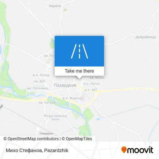 Карта Михо Стефанов