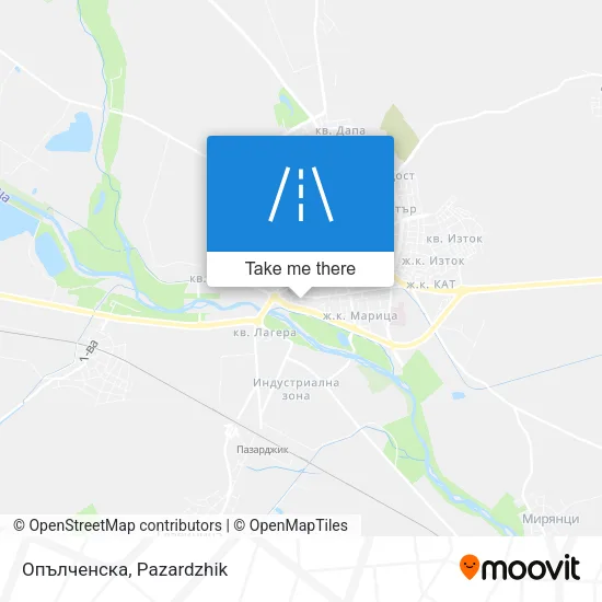 Карта Опълченска
