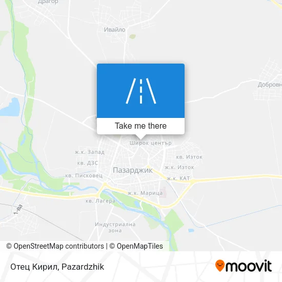 Карта Отец Кирил