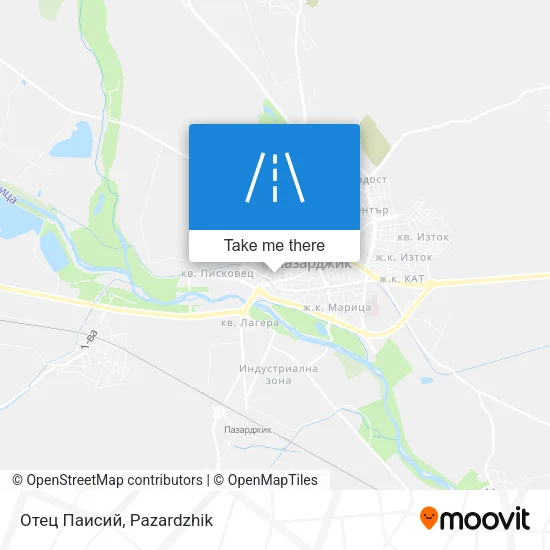 Карта Отец Паисий