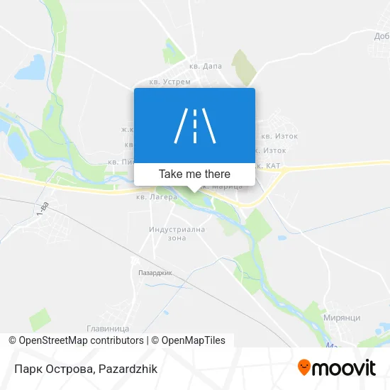 Карта Парк Острова
