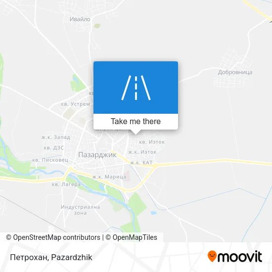 Карта Петрохан