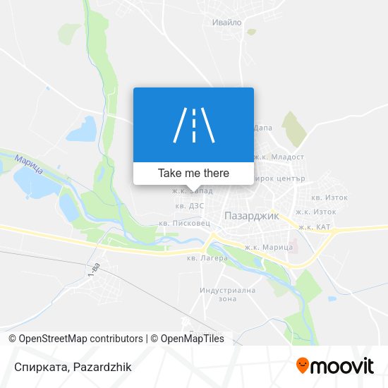 Карта Спирката