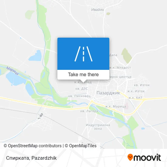 Карта Спирката
