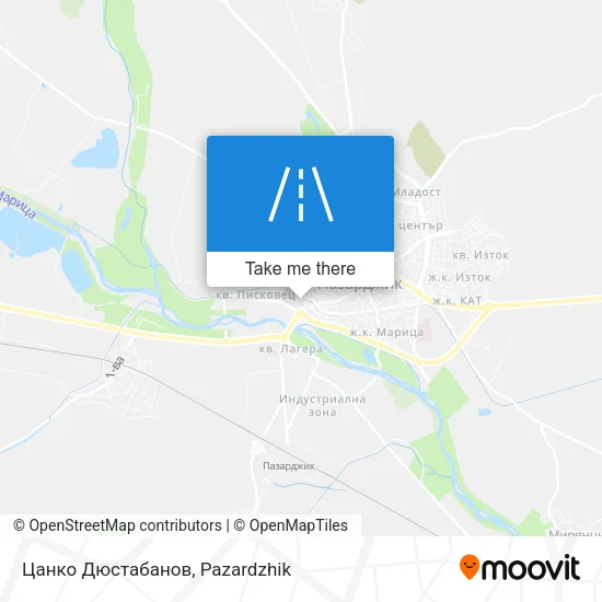 Карта Цанко Дюстабанов