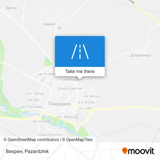 Карта Вихрен
