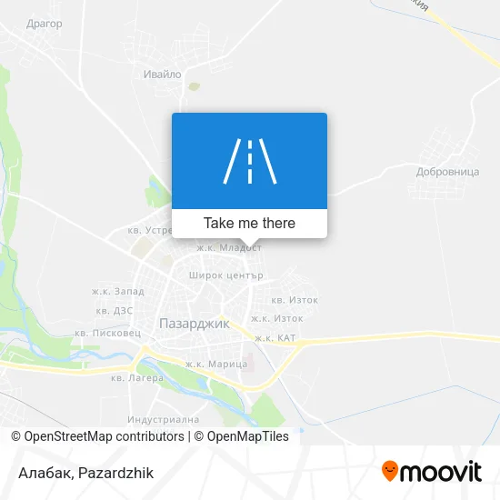 Карта Алабак