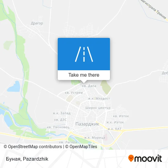 Карта Буная