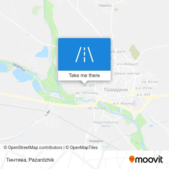 Карта Тинтява