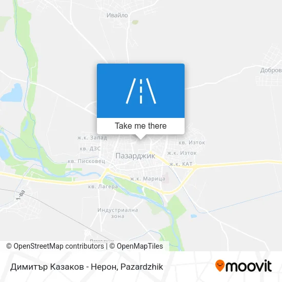 Карта Димитър Казаков - Нерон