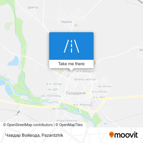 Карта Чавдар Войвода