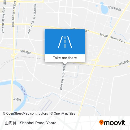 山海路 - Shanhai Road map