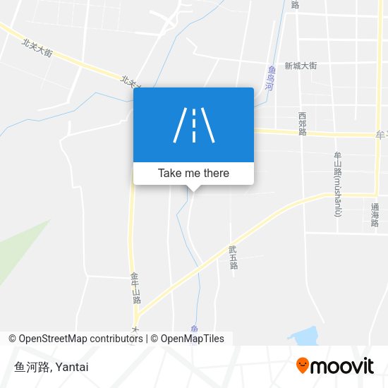 鱼河路 map