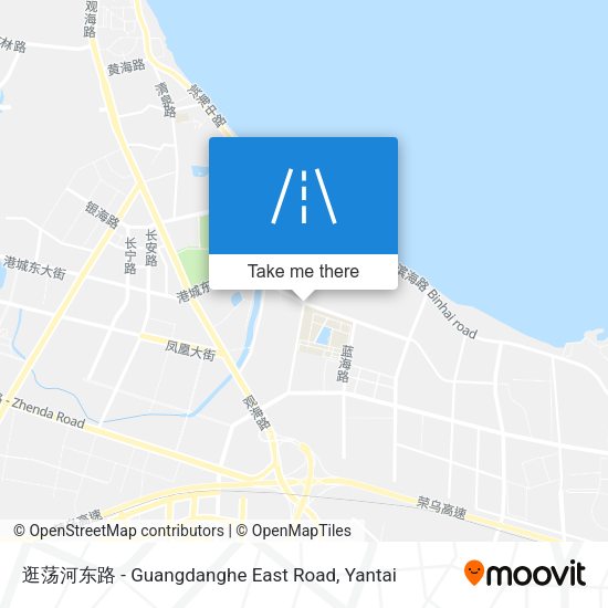 逛荡河东路 - Guangdanghe East Road map
