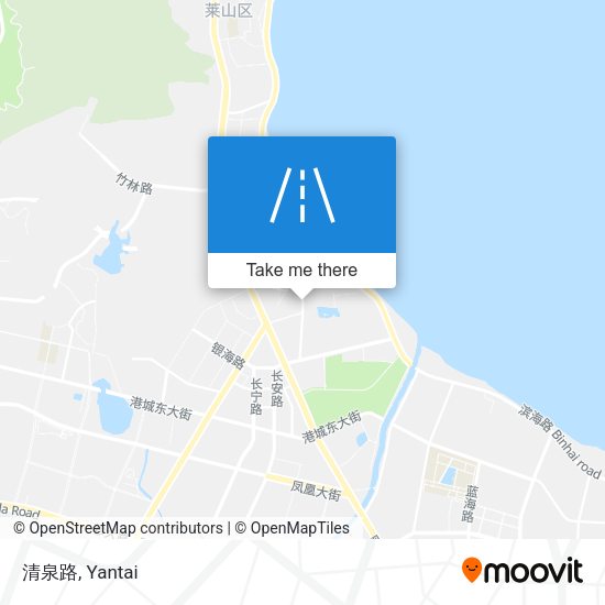 清泉路 map
