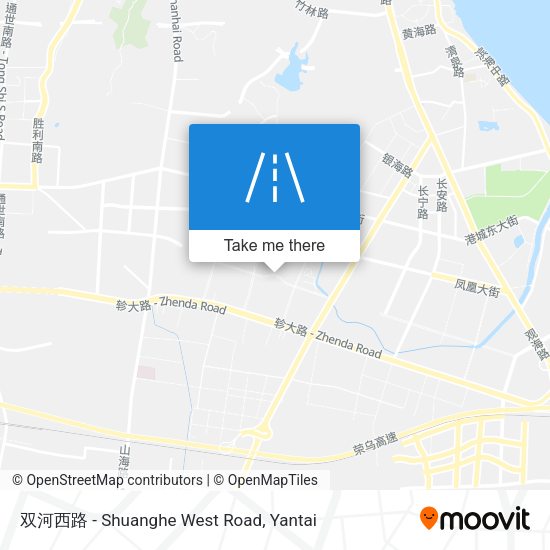 双河西路 - Shuanghe West Road map