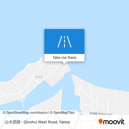 沁水西路 - Qinshui West Road map