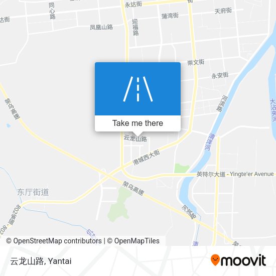 云龙山路 map