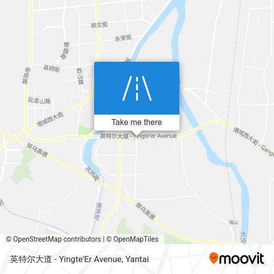 英特尔大道 - Yingte'Er Avenue map