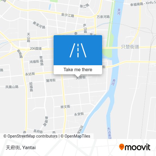 天府街 map