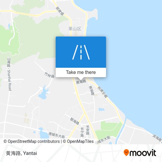 黄海路 map