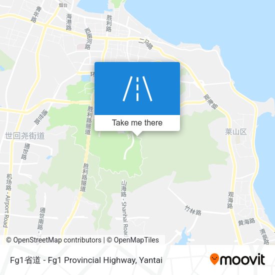 Fg1省道 - Fg1 Provincial Highway map