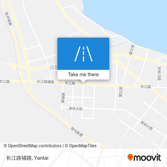 长江路辅路 map