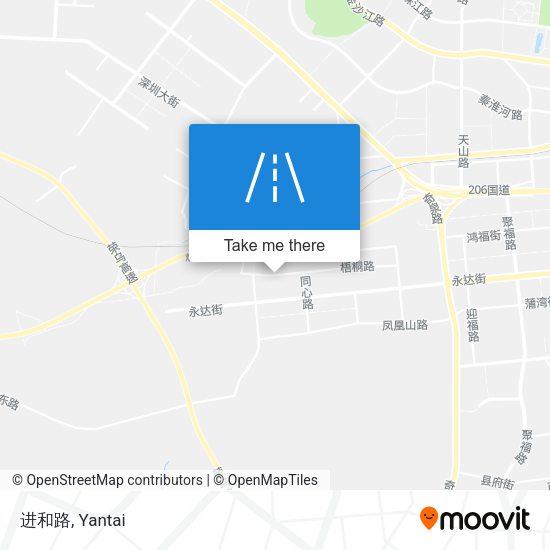 进和路 map